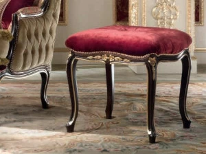 Modenese Gastone Низкий табурет из ткани Deluxe