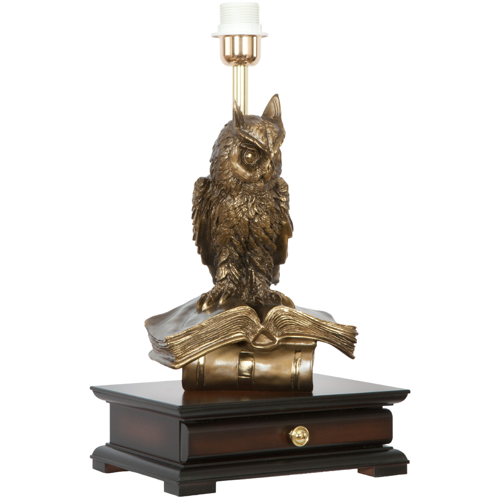 33006/1,34051 Настольная лампа с бюро Ученый Филин Маргарита Лаванда BOGACHO 4627138211540, 4627138151655 - Вид №4