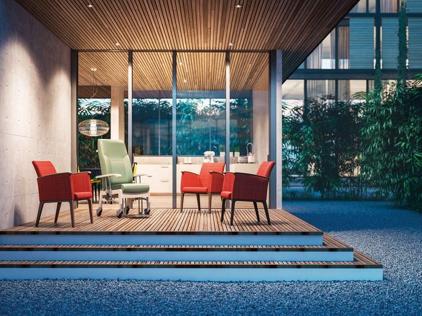 PIAVAL Кресло из ткани с подлокотниками Mamy | health & care 61-13/5f ~ 61-13/5fn - Вид №5