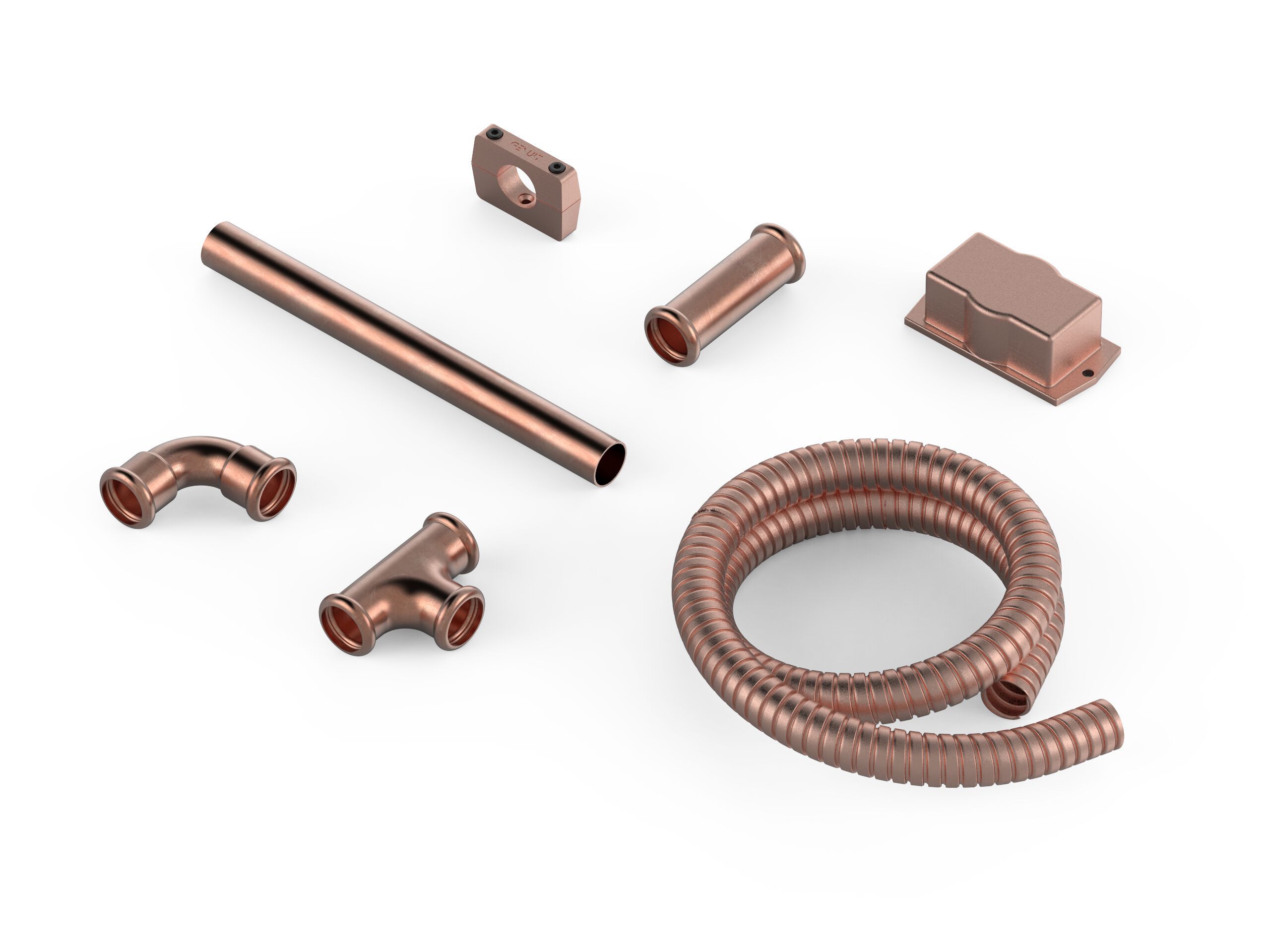 Литые алюминиевые компоненты Genuit COMPONENTI ARCH-00047823 - Вид №6