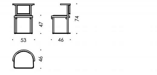 Wittmann Деревянный стул Fledermaus sun-id-1424044 - Вид №2