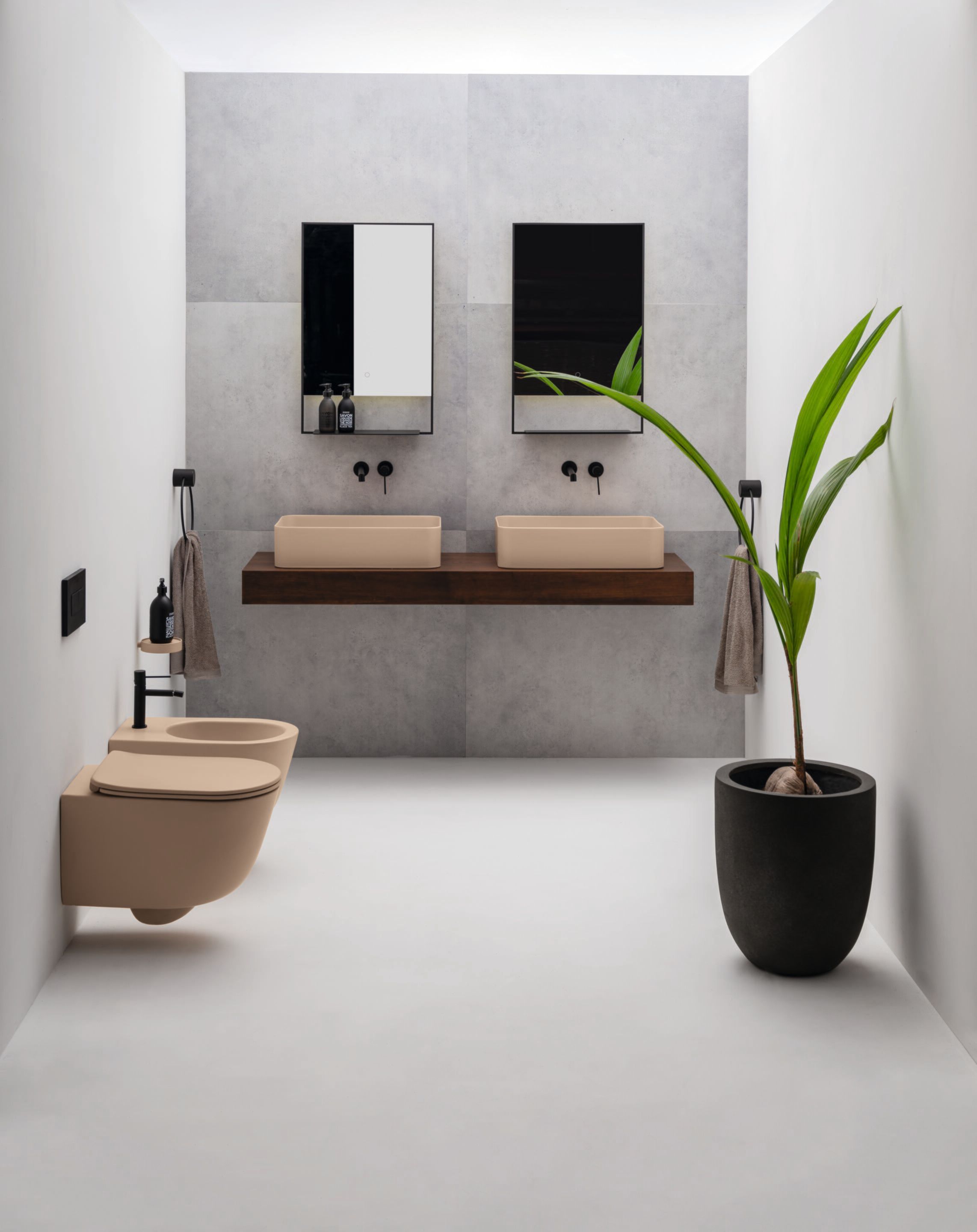 Керамическая столешница прямоугольная раковина Axa Mate ARCH-00150489 - Вид №2