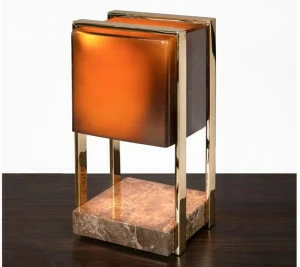 Ledevò Светодиодная настольная лампа из мрамора Suitcase