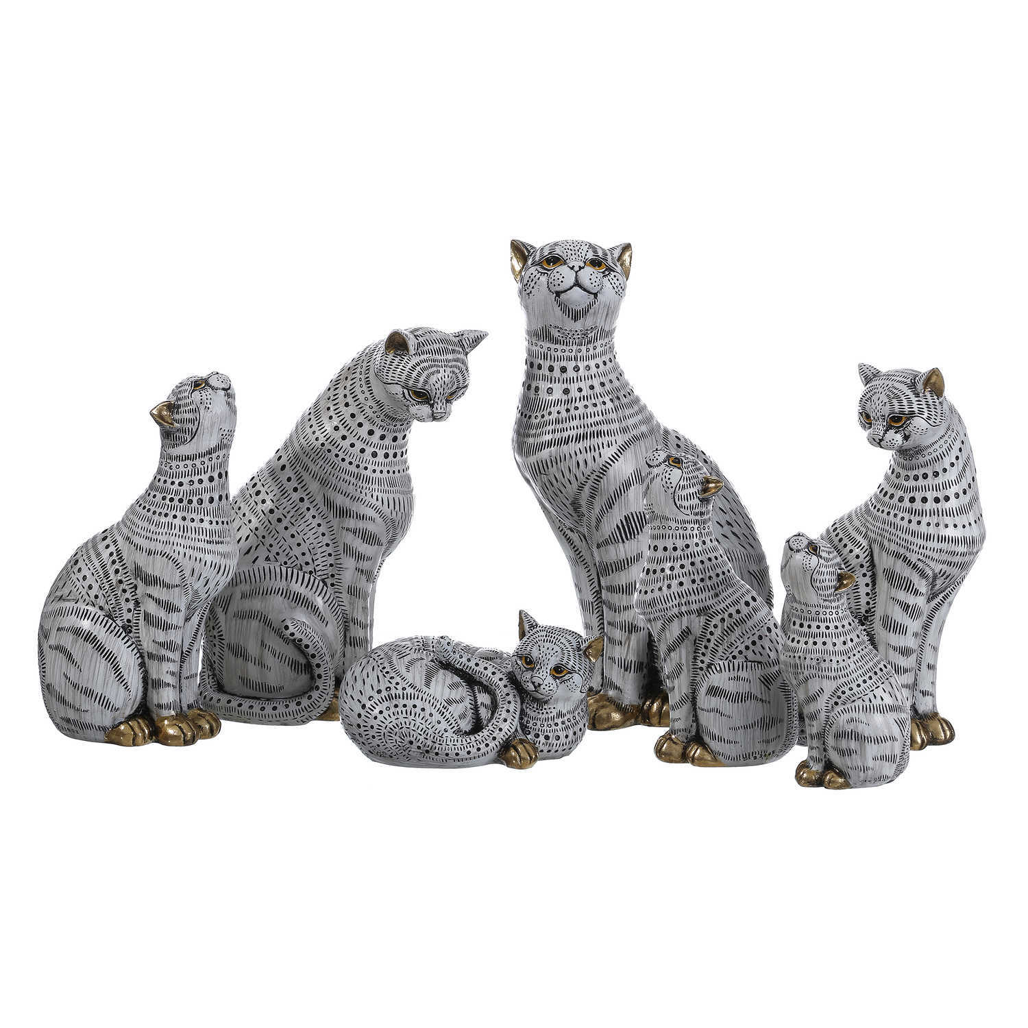 DZ-0103-978 статуэтка кошка TO4ROOMS  - Вид №5