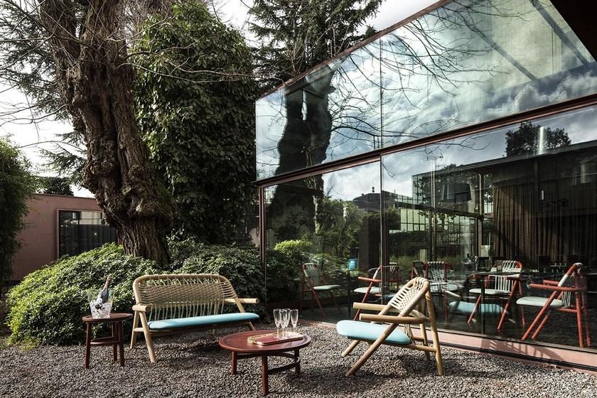 Very Wood Круглый садовый столик iroko Unam out sun-id-1417867 - Вид №4