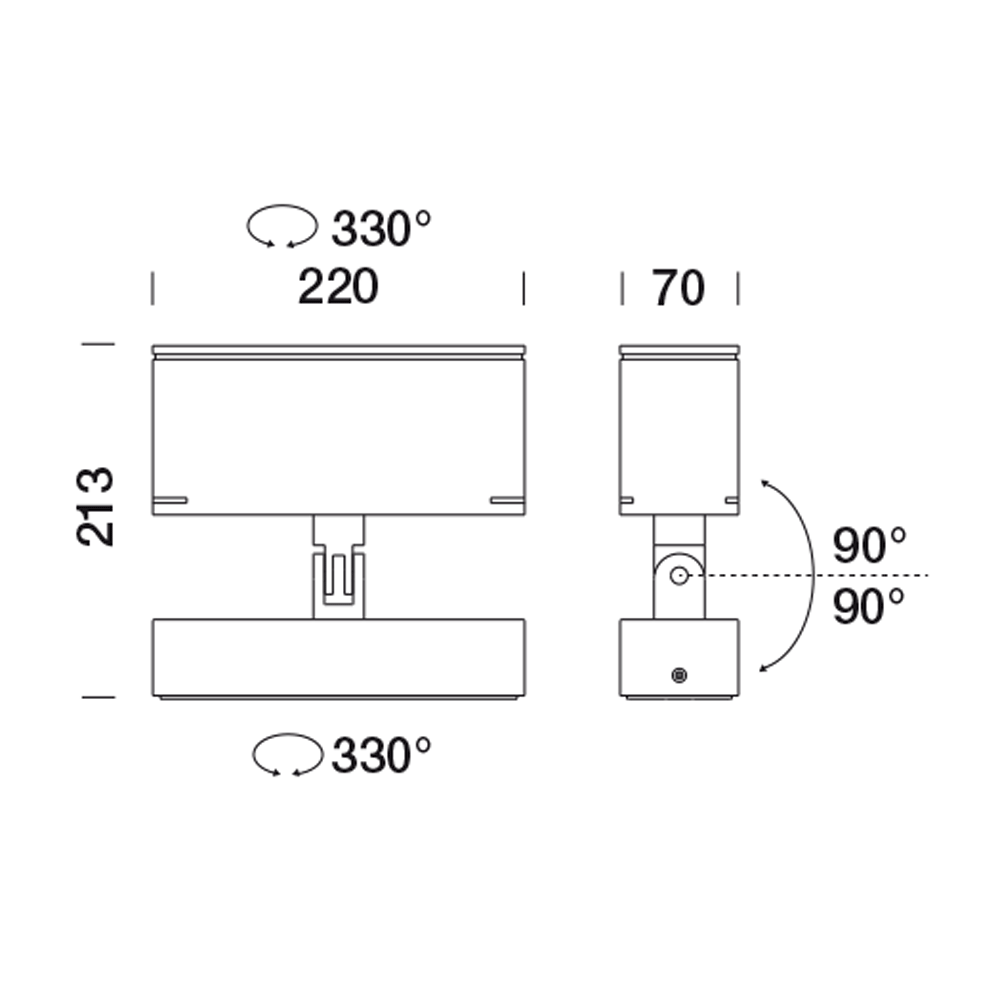 8820618 Проектор Platek TARGET LARGE Proiettore  TARGET LARGE Floodlight - 16 LED 3000K 48°  - Вид №6