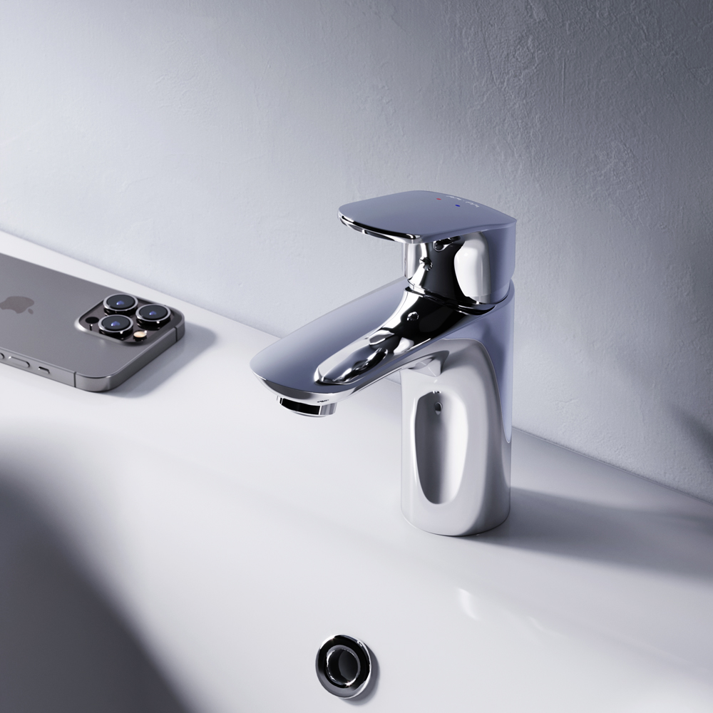 F8093016 смеситель для умывальника излив 110 мм хром шт AM.PM Like