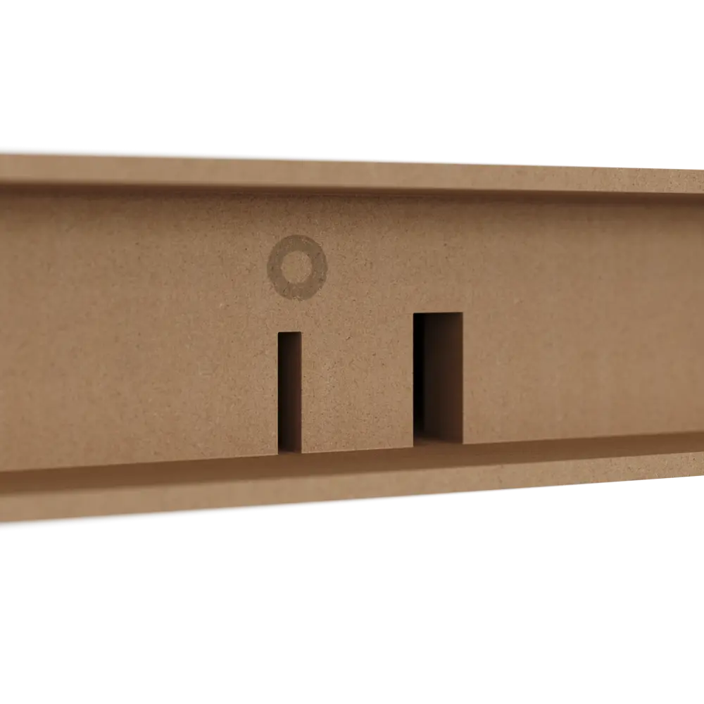 Полка настенная Spaceo Bistro 60x23.5 см МДФ цвет розовый STLM-2192093 - Вид №4