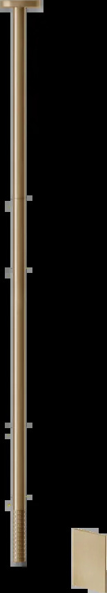 Электронный миксер 54226 726 Gessi Gessi316 ТЕПЛАЯ БРОНЗА BR. PVD