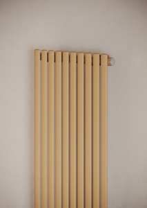 Вертикальный стальной мебельный радиатор с эллиптическими трубчатыми элементами