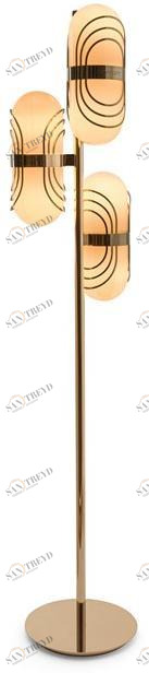 Visionnaire Торшер с прямым светом из дутого стекла Floro sun-id-1387724