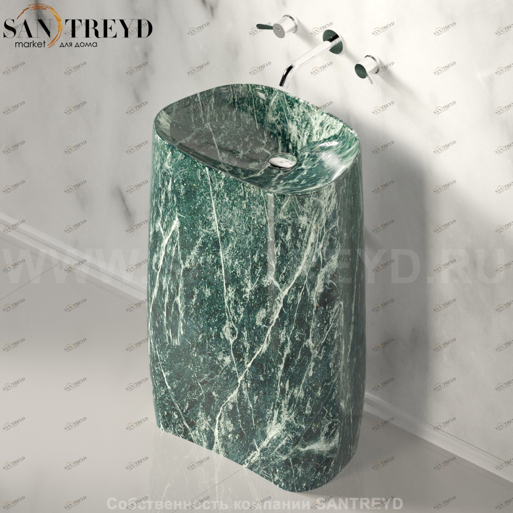 ACER0896MVP Напольная раковина стоящая овальная Agape Pear