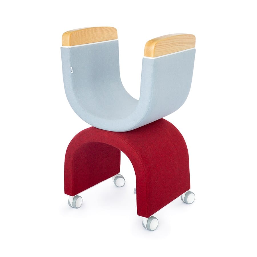 Низкая ткань мягкий стул Askia NOMAD ARCH-00032313 - Вид №2