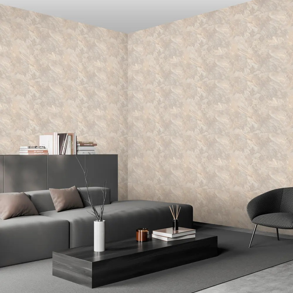 Victoria Stenova Sanremo - Флизелиновые обои коричневые для стильного интерьера 88672282 STLM-0830208 - Вид №4