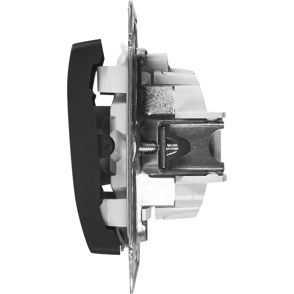 Schneider Electric Glossa — выключатель трёхпозиционный антрацит 86710476 STLM-0070846 - Вид №3