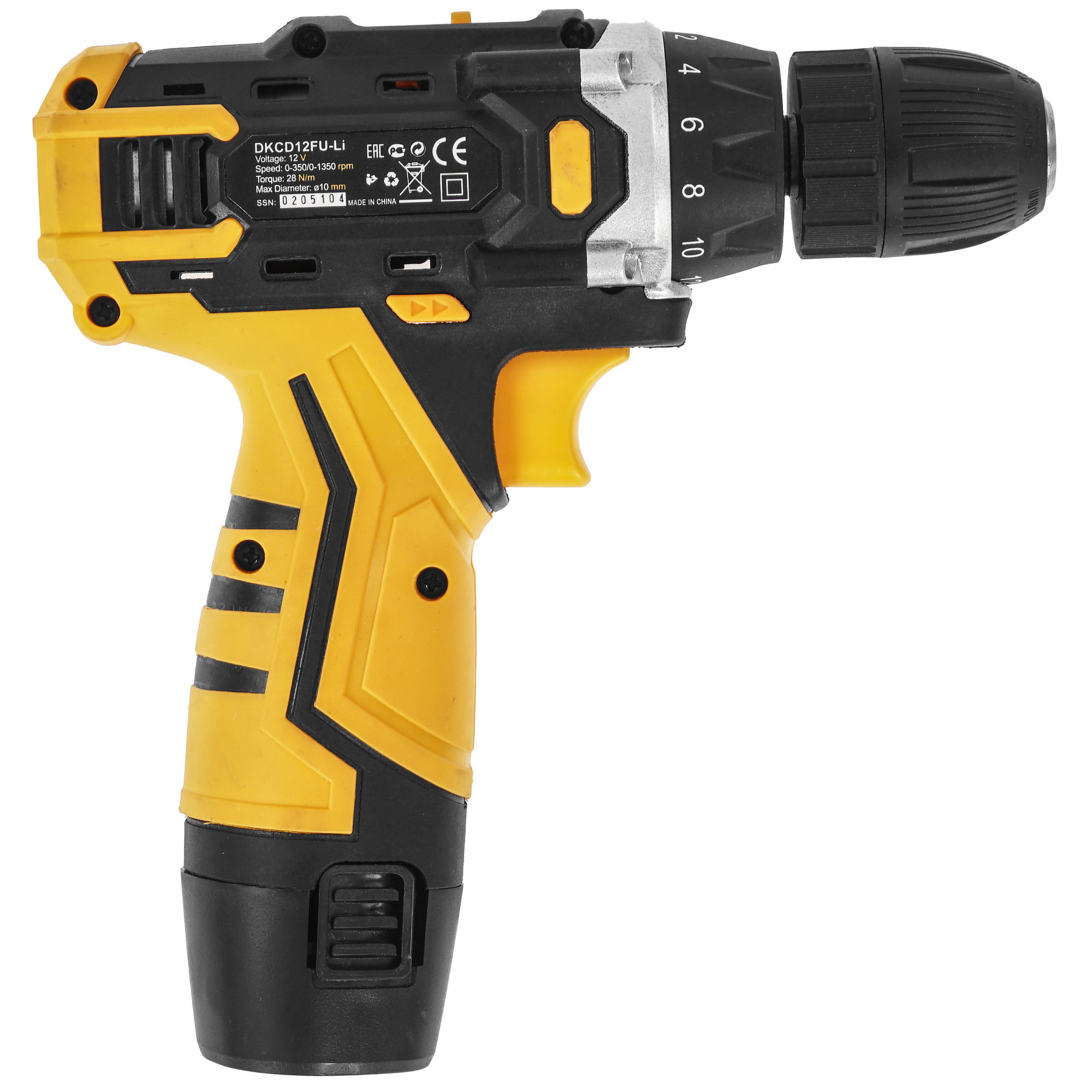 Дрель-шуруповерт DEKO DKCD12FU-Li 063-4101 5304355 STDN-0145118 - Вид №1