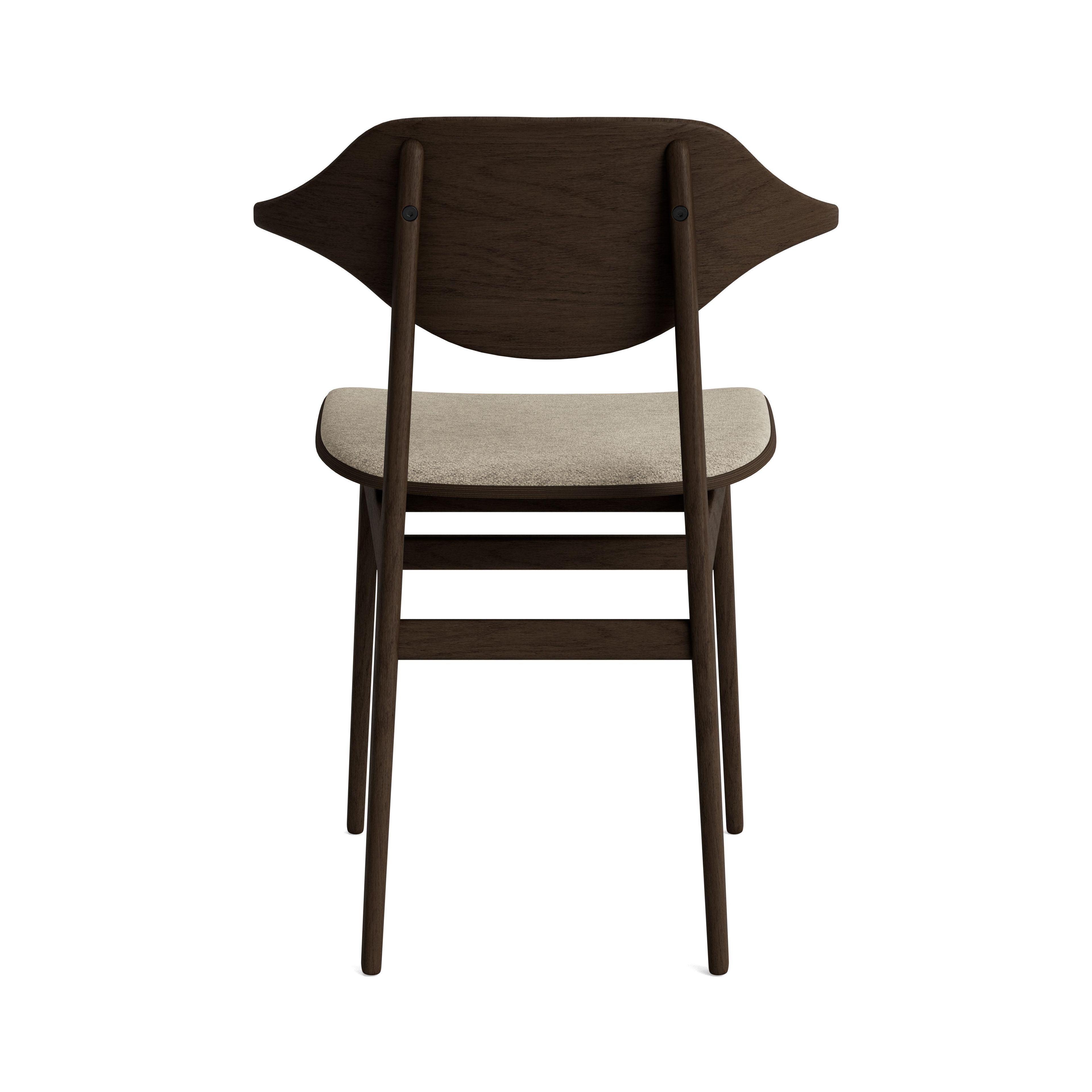 Дубовый стул со встроенной подушкой из ткани NORR11 Bufala ARCH-00030381 - Вид №3