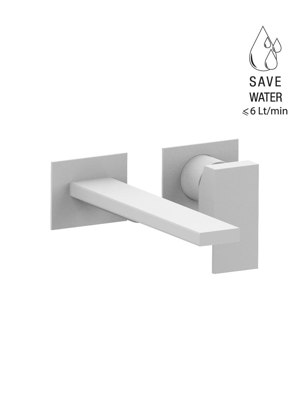 Настенный смеситель для раковины с ограничителем расхода Rubinetterie Frattini Vita Due ARCH-00078238 - Вид №24