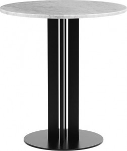 604172 Café Table H75 Ø70 см Marble Normann Copenhagen Scala