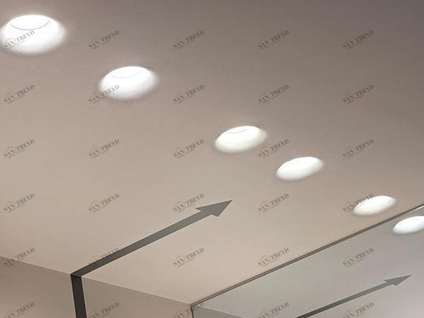 Flos Встраиваемый потолочный светильник из гипса отраженного света Soft collection - in sun-id-1404715