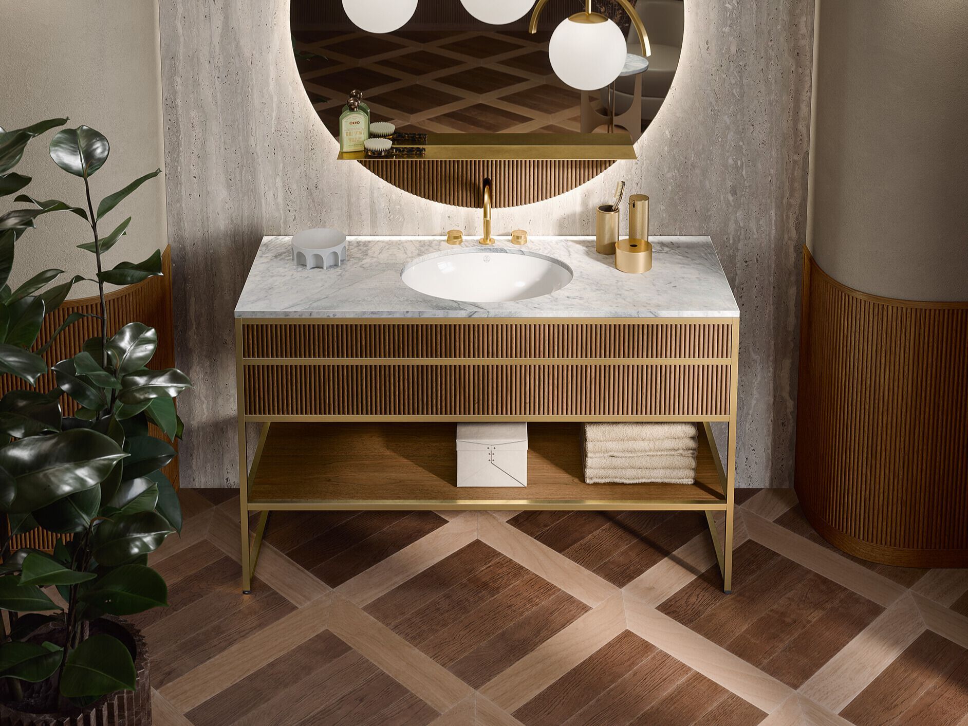 Полная мебель для ванной комнаты OASIS Академия ARCH-00056578