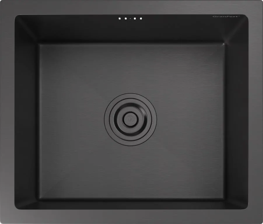 Кухонная мойка Нержавеющая сталь METAL S609 GranFest 4538-S609