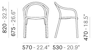 Pedrali Стул ясень с обитым сиденьем Soul sun-id-1480365 - Вид №10