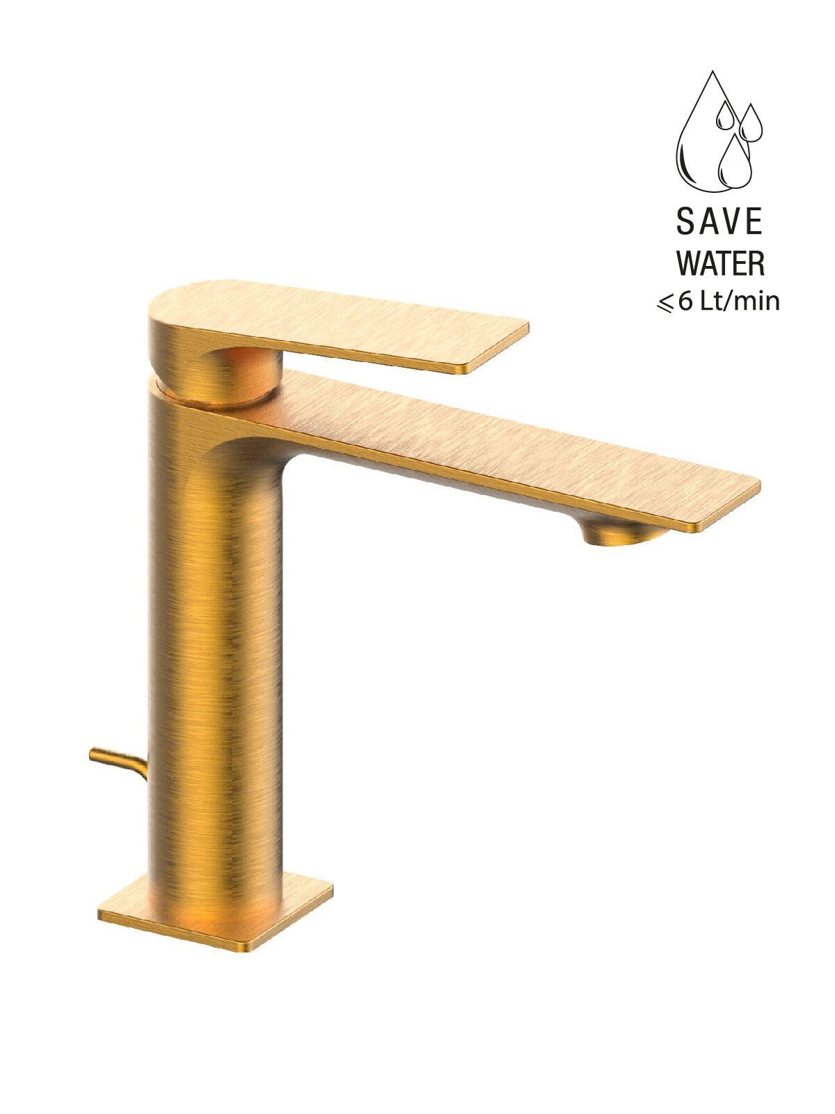 Однорычажный смеситель для раковины с раковиной Rubinetterie Frattini Narciso ARCH-00094169 - Вид №19