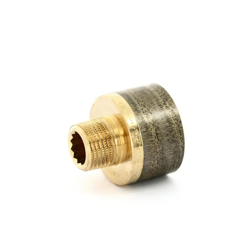 Переходник Effebi 1/2"x1" ВР-НР мм бронза B3242A0406 STLM-2125769