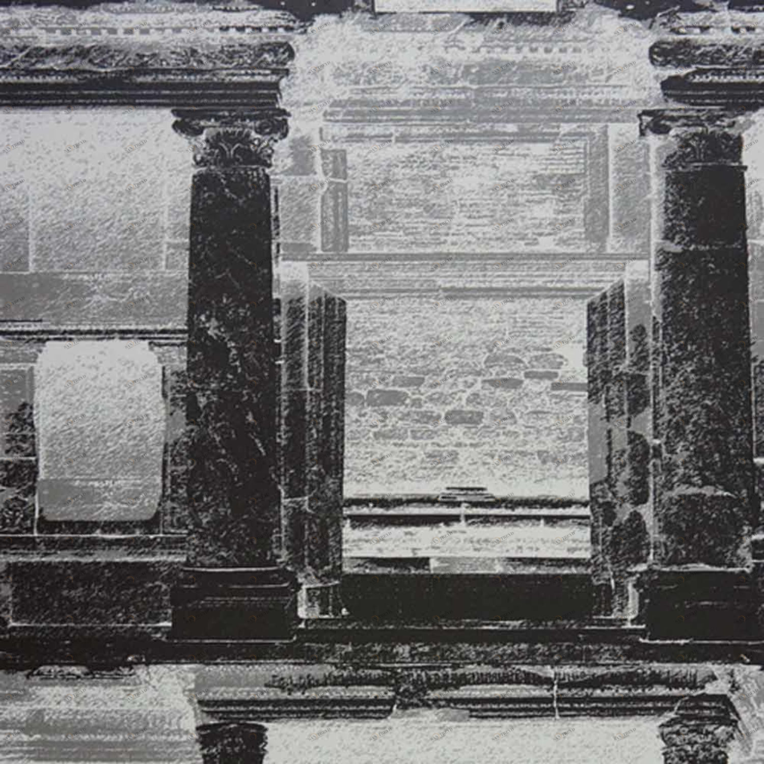 Рулон обоев CASAMANCE 72960231 Основа нетканая бумага Petra