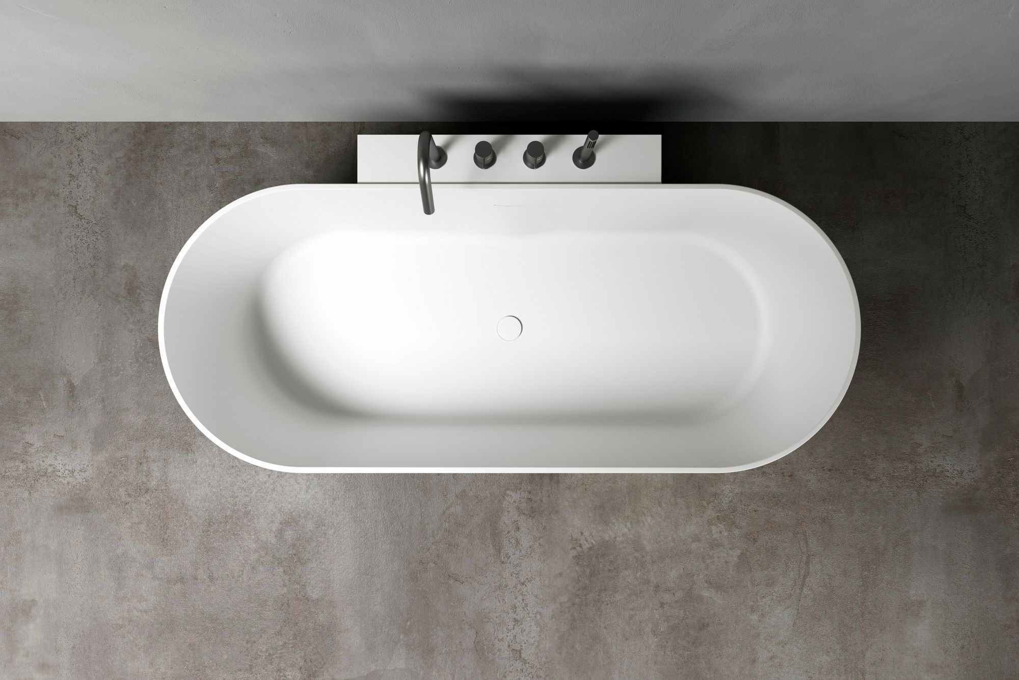 Овальная ванна в центре комнаты в Korakril™ Rexa MY PLANET ARCH-00137632 - Вид №4