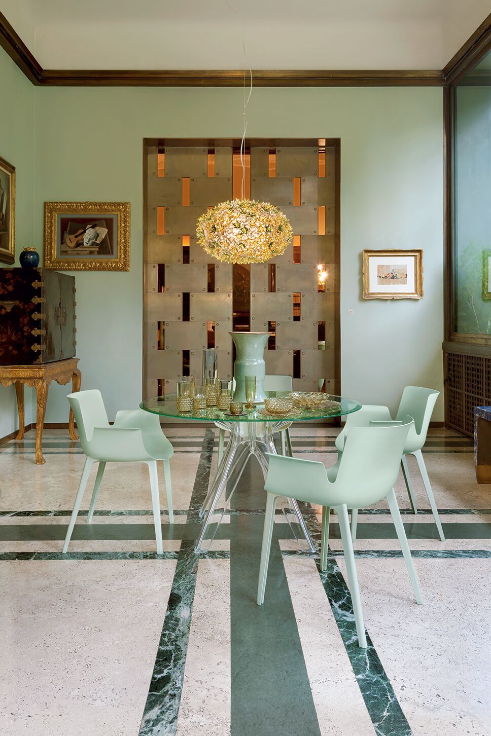 Полимерное кресло с подлокотниками Kartell PIUMA ARCH-00063016 - Вид №3