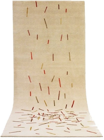 Прямоугольный ковер ручной работы Deirdre Dyson Runners ARCH-00123969