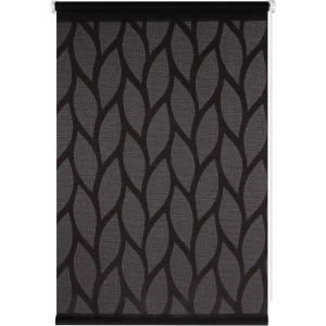 Штора рулонная Bella 40x160 см чёрная