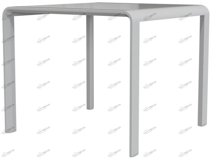 JANUS et Cie Квадратный садовый столик из алюминия и стекла Zephyr sun-id-1468053