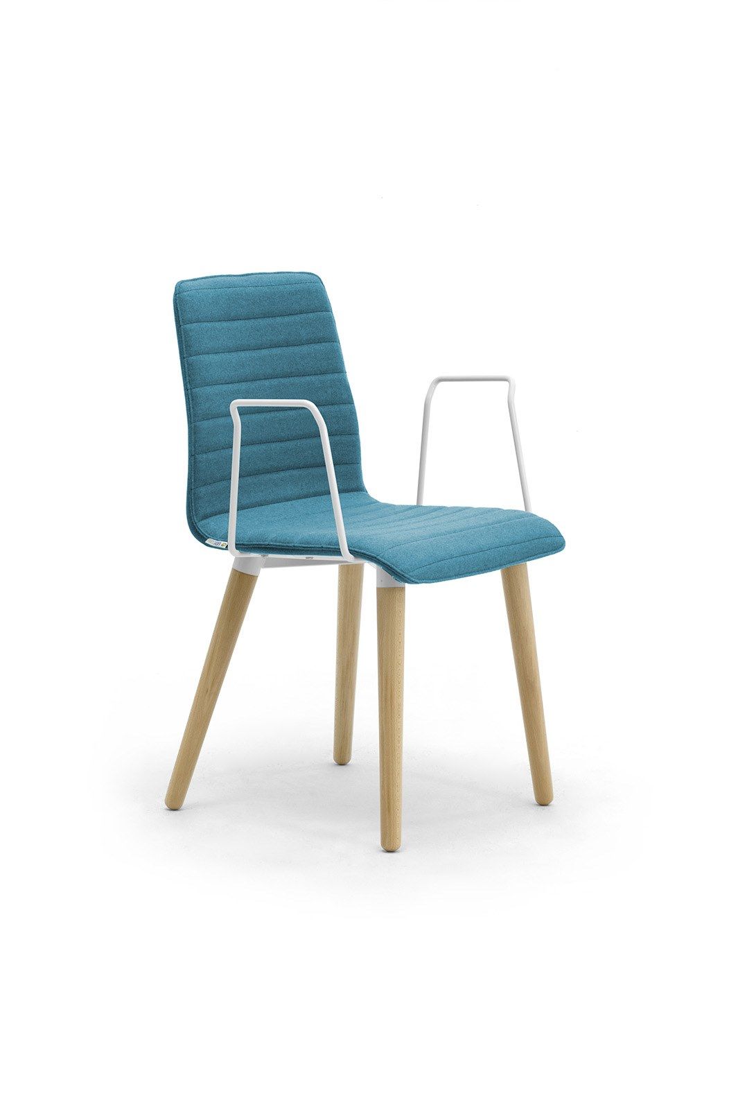 Съемный стул из дерева и ткани с подлокотниками Leyform Zerosedici ARCH-00097867 - Вид №6