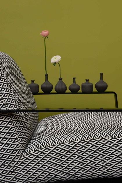 LELIEVRE Ткань в винтажном стиле с графическими мотивами Faux-unis sun-id-1442706 - Вид №2