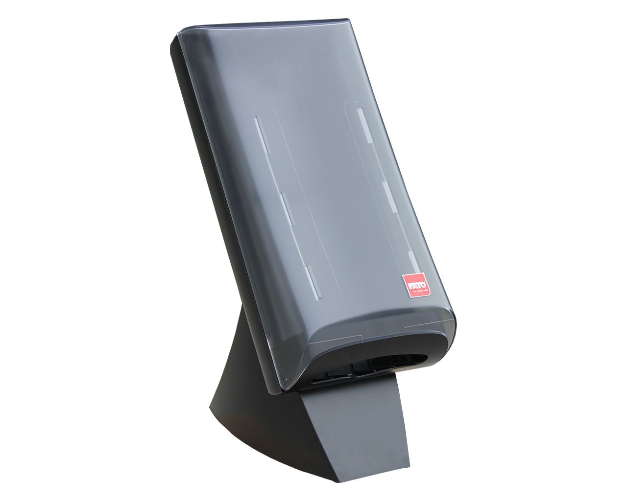 GJC004 Держатель гастрономических салфеток, черный, пластик, большой, столешница с подставкой Merida  - Вид №2