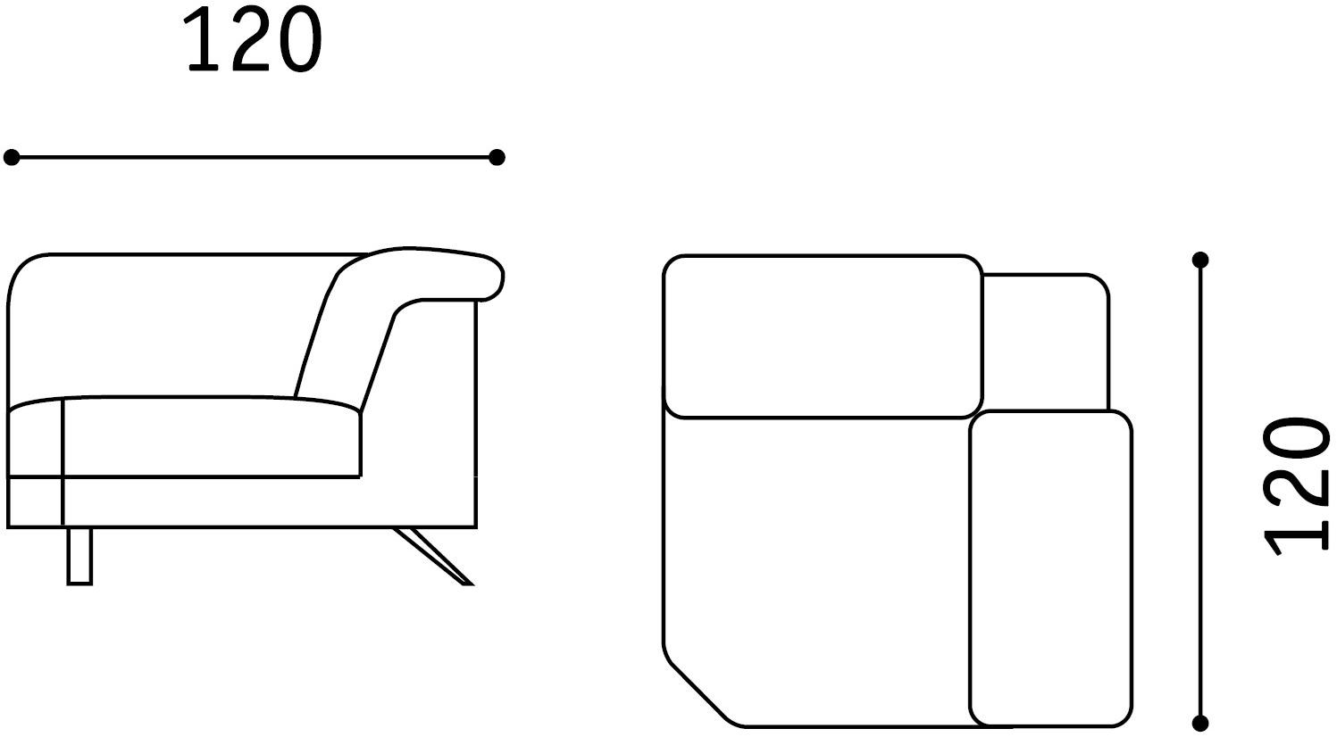 Febal Casa 3-х местный тканевый диван с подголовником Scena sun-id-1397588 - Вид №29