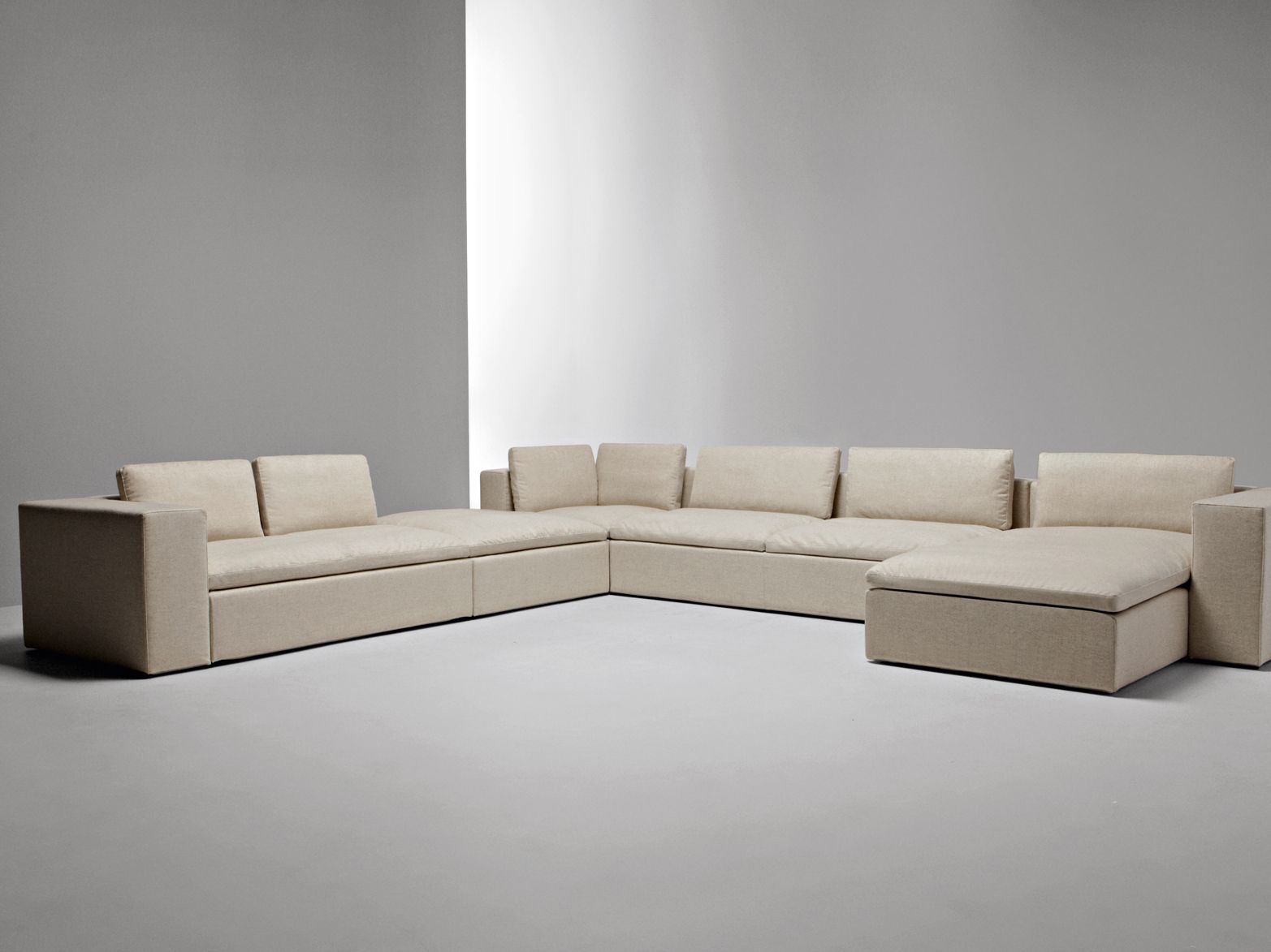 Угловой диван из ткани La Cividina ARCH-00087561 - Вид №2