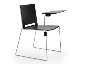 Стул для конференций из полипропилена с опрокидыванием