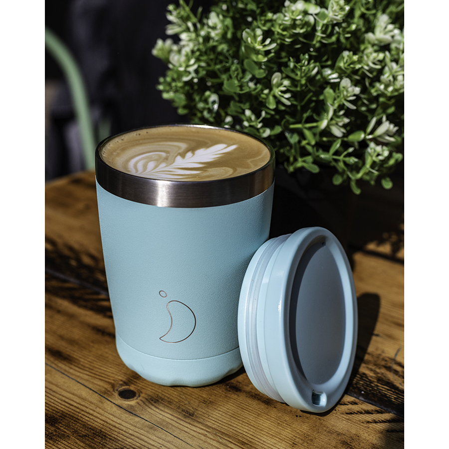 C340PAGRN Термокружка coffee cup, 340 мл, светло-зеленая Chilly's Bottles  - Вид №5