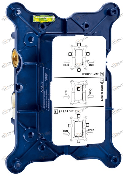 Fir Italia Универсальная встроенная душевая система Firunico® 0510000