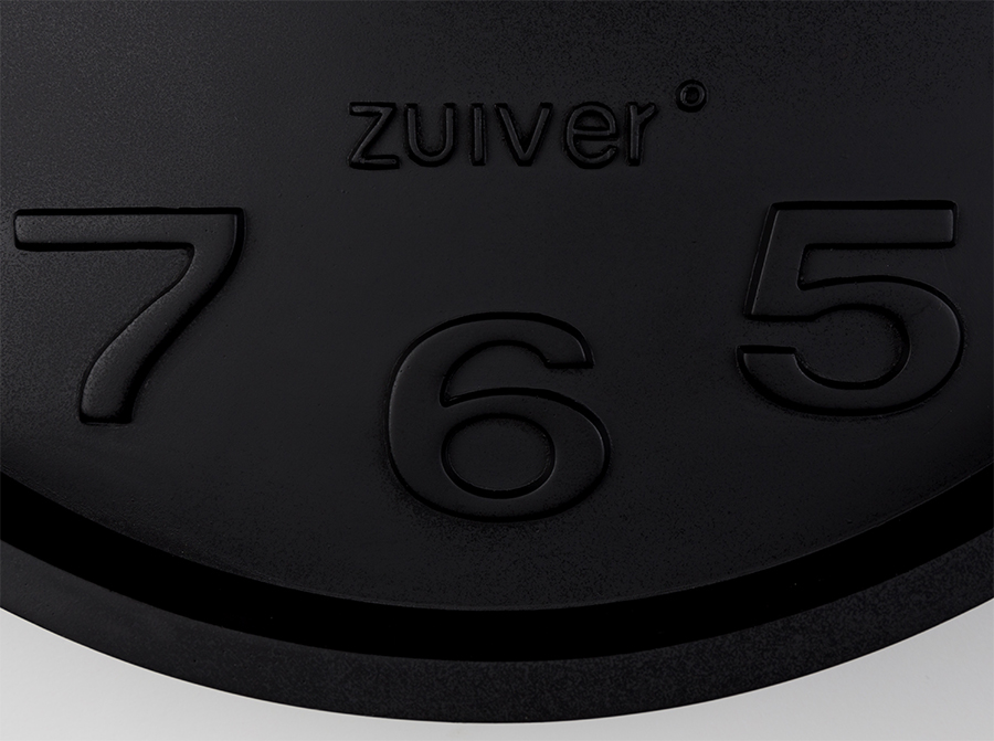 Часы Concrete Time черные Zuiver 8500056 - Вид №5