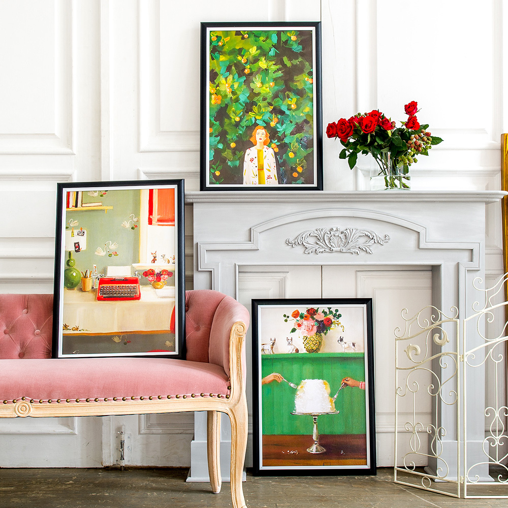 828199948_1818 Арт-постер "30 апельсинов" Object Desire  - Вид №2