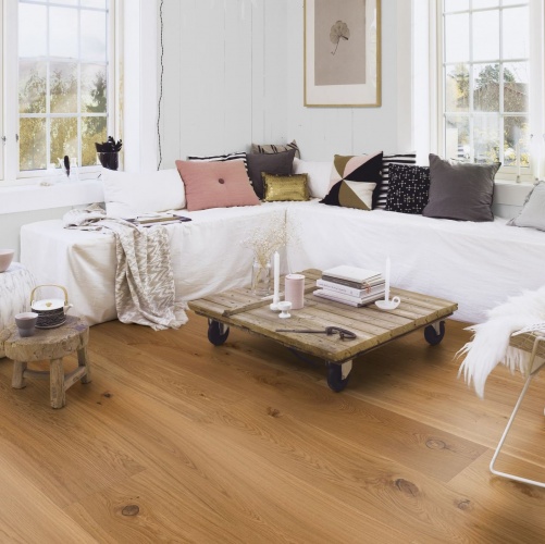 Инженерная доска Boen Chaletino Traditional Live Natural Ированная Дуб Рустик с брашью (Текстурированная) 2750х300 мм EBCY4KFD - Вид №7