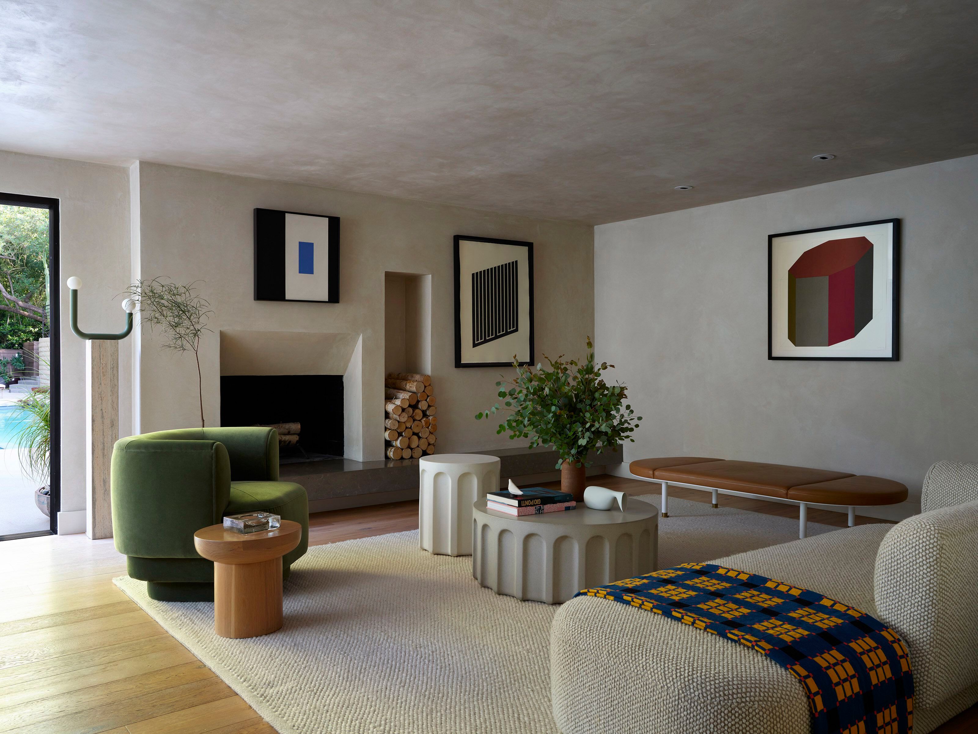 Низкий круглый журнальный столик из железобетона Phase Design форум ARCH-00090436 - Вид №9