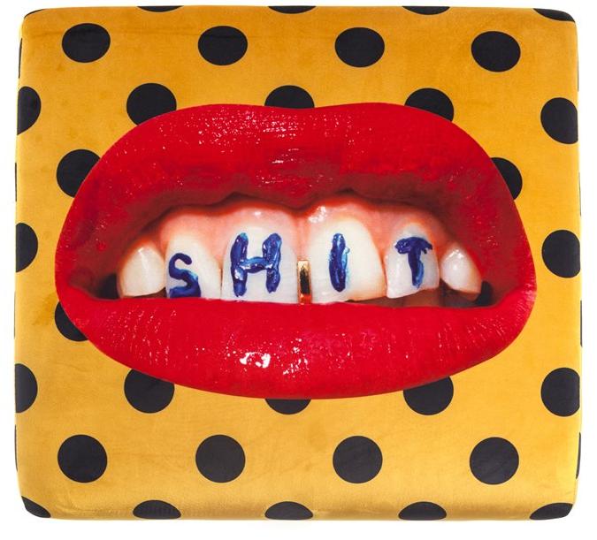 Seletti Мягкая подножка из ткани Seletti wears toiletpaper 16103 - Вид №1