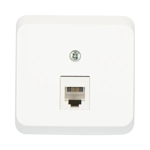 Телефонная розетка SYSTEME ELECTRIC Этюд для открытой установки 12511123