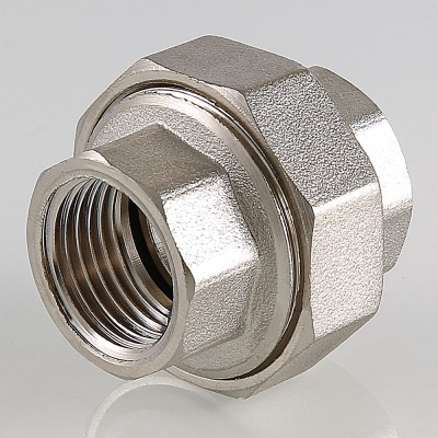 VTr.340.N.0005 Фитинг резьбовой – муфта разъемная Valtec 3/4"  - Вид №16